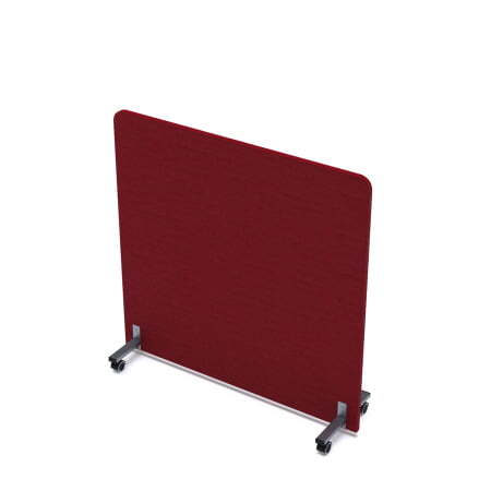 Акустическая мобильная перегородка SOFTOffice 011.МП.1212 1200x377x1200 (Red)