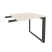 Брифинг приставка Onix O.MO-BR-7 780x720x750 (Тиквуд Светлый/Черный металл)