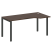 Стол криволинейный правый Metal System Style БП.СА-1 Пр 1600x900x750 (Дуб Наварра/Серый металл)