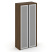 Шкаф высокий широкий Corner COR.ST-1.10R (900x450x2000) (Гикори Песочный-Ваниль | Сатин)