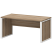 Стол руководителя Аргентум-М НТМ-160 1600x800x750 (Сосна винтер/Белый)