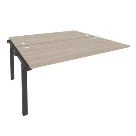 Наборный элемент рабочей станции на м/к Onix O.M-2.NRS-4.8 1580x1635x750 (Дуб Аттик/Черный металл)