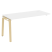Наборный элемент рабочей станции на деревянных опорах Onix Wood OW.1.NRS-4.7 1580x720x750 (Тиквуд Светлый/Дуб Темный)