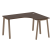 Стол криволинейный правый Metal System Style БА.СА-3 Пр 1400x1200x750 (Дуб Наварра/Серый металл)