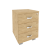 Тумба мобильная Onix O.TM-3 432x460x611 (Тиквуд Светлый)