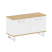 Греденция малая Shift SK.GR-M (1200x450x680) (Тиквуд Светлый-Капучино)