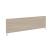 Экран боковой ЛДСП Onix O.EKR-118 1180x370x18 (Тиквуд Темный/Черный)