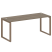 Стол письменный Metal System Style БО.СП-5 1800x720x750 (Дуб Наварра/Серый металл)