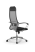 Кресло для руководителя Метта Sit 10 B1-111K - X2+UMF(X1) /Ub00/Wh00/K1cL(M09.B23.G18.W01) (Светло-серый | Черный)