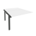 Наборный элемент рабочей станции на м/к Onix O.M-2.NRS-2.8 1180x1635x750 (Тиквуд Темный/Белый Металл)