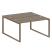 Рабочая станция Metal System Style БО.РАС-СП-2.3 1400x1475x750 (Дуб Наварра/Серый металл)