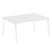 Стол для переговоров (1 столешница) на А-образном м/к Metal System Style БА.ПРГ-1.4 1600x1235x750 (Дуб наварра/Серый металл)