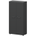 Шкаф высокий закрытый Кортез СМШ48F 792x380x1595 (Кронберг/Графит)