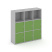 Стеллаж Locker Plus LK.K-003 1188x350x1203 (Дуб Аризона)