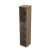 9П.005.9 Пенал высокий со стеклом (400x450x2045) (Teakwood)