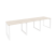 Рабочая станция на О-образном м/к Onix O.MO-RS-3.1.7 2940x720x750 (Тиквуд Темный/Белый Металл)