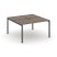 Рабочая станция 2-х сторонняя SN-4P.DRS-001 (980х1232х750) (Тиквуд Светлый/Металл Антрацит)