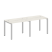 Рабочая станция на 2 раб.места Metal System Style БП.СМ-2.1 2000x720x750 (Дуб Наварра/Серый металл)