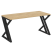 Стол рабочий VR.L-SRZ-4.7 1580x720x750 (Тиквуд Темный/Белый металл)