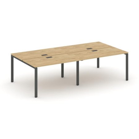 Рабочая станция 2-х сторонняя SN-6P.DRS-031 (1960х1232х750) (Тиквуд Светлый/Металл Антрацит)