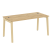 Стол руководителя на деревянных опорах Onix Wood Direct OW.SRR-4.8 1580x800x750 (Тиквуд Темный/Дуб Светлый)