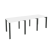 Рабочая станция на П-образном м/к Onix O.MP-RS-3.0.8 2340x800x750 (Тиквуд Темный/Белый Металл)