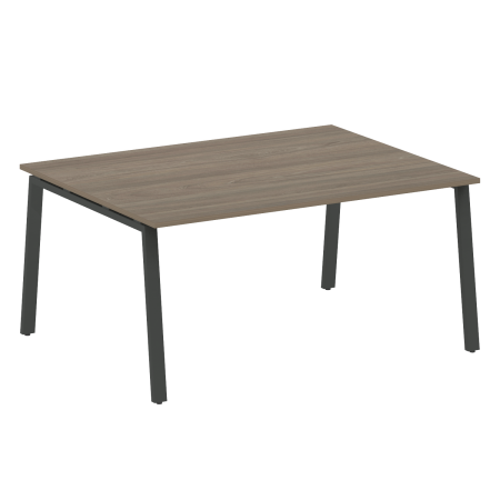 Стол для переговоров (1 столешница) на А-образном м/к Metal System Style БА.ПРГ-1.4 1600x1235x750 (Вяз/Антрацит металл)