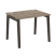 Стол рабочий на деревянных опорах Onix Wood OW.SP-1.8 980x800x750 (Тиквуд Светлый/Дуб Темный)