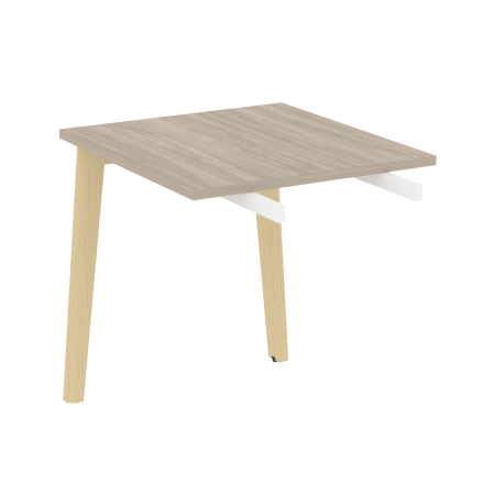 Брифинг-приставка на деревянных опорах Onix Wood Direct OW.BR-7 780x720x750 (Дуб Аттик/Дуб Светлый)