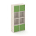 Стеллаж Locker Plus LK.K-005 798x350x1593 (Дуб Аризона)