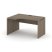Стол рабочий эргономичный SN-D.SPA-001(L) (1380х600/980х750) (Тиквуд Светлый/Антрацит)