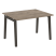 Стол переговорный на деревянных опорах Onix Wood OW.PRG-1.2 1180x980x750 (Тиквуд Светлый/Дуб Темный)