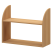 Полка подвесная Арго А-300 770x290x600 (Темный шимо)