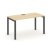 Стол письменный SN-5P.SP-021 (980х800х750) (Тиквуд Светлый/Металл Антрацит)