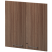 Фасады верхние Кортез KZF-28V 784x18x780 (Темный шимо/Графит)