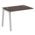 Проходной наборный элемент рабочей станции Metal System Style БА.ПРС-СП-1.1 1000x720x750 (Дуб Наварра/Серый металл)