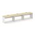 Рабочая станция 1 сторонняя SN-D.ORS-044 (4740х700х750) (Тиквуд Светлый/Антрацит)