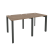Рабочая станция на П-образном м/к Onix O.MP-RS-2.0.8 1560x800x750 (Тиквуд Темный/Белый Металл)