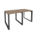 Рабочая станция на О-образном м/к Onix O.MO-RS-2.0.8 1560x800x750 (Тиквуд Темный/Белый Металл)