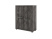 Шкаф двухсекционный Vestar Z-32-12 1232x500x1538 (Дуб Галифакс белый/Бетон Чикаго)