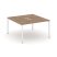 Рабочая станция 2-х сторонняя SN-4P.DRS-001 (980х1232х750) (Тиквуд Светлый/Металл Антрацит)
