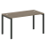 Стол письменный Metal System Style БП.СП-3 1400x720x750 (Дуб Наварра/Серый металл)