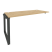 Наборный элемент рабочей станции на О-образном м/к Onix O.MO-1.NRS-4.7 1580x720x750 (Тиквуд Темный/Белый Металл)
