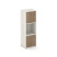 Стеллаж Locker Plus LK.K-001 408x350x1203 (Дуб Аризона)