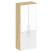 Шкаф высокий широкий Shift SK.ST-1.2R white (800x420x1977) (Тиквуд Светлый-Капучино)