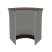Стойка угловая Riva А.РС-5 950x950x1150 (Орех Гварнери)