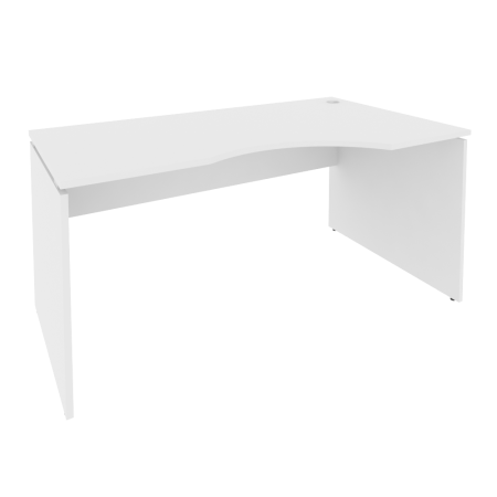 Стол криволинейный, правый Style Л.СА-1П 1580x900x750 (Белый)