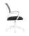 Кресло офисное TopChairs ST-BASIC-W серый крестовина пластик белый (Компьютерное кресло ST-BASIC-W серый)