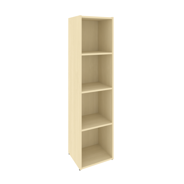 Модуль основной 4 ячейки Locker Plus LK.OM-4 408x350x1593 (Клен)