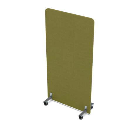 Акустическая мобильная перегородка SOFTOffice 011.МП.8016 800x377x1600 (Kiwi)